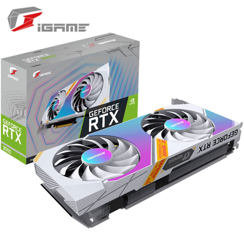 بطاقة الرسوميات Colorful iGame GeForce RTX 3050 Ultra W DUO OC 8GB V2