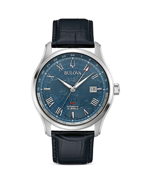 Classic Wilton GMT 43mm Bulova Blue