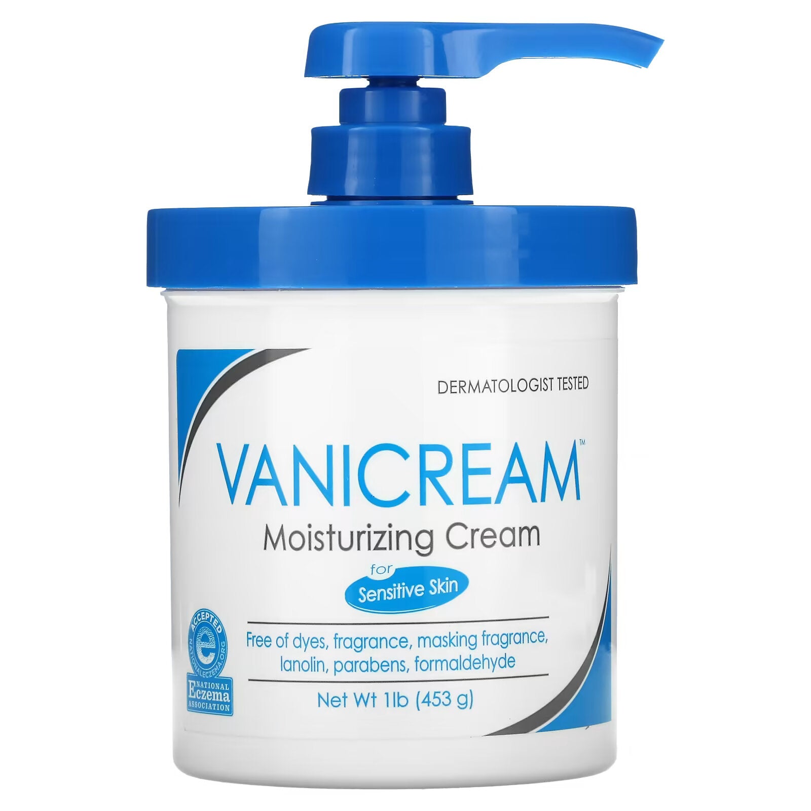 Vanicream, Moisturizer, Sensitive Skin, 1 lb (453 g)