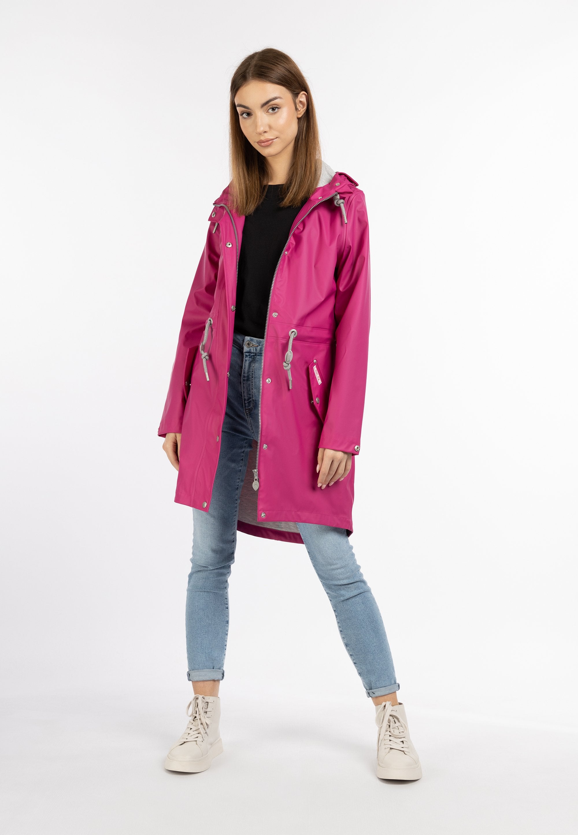 Mymo parka, fuchsia