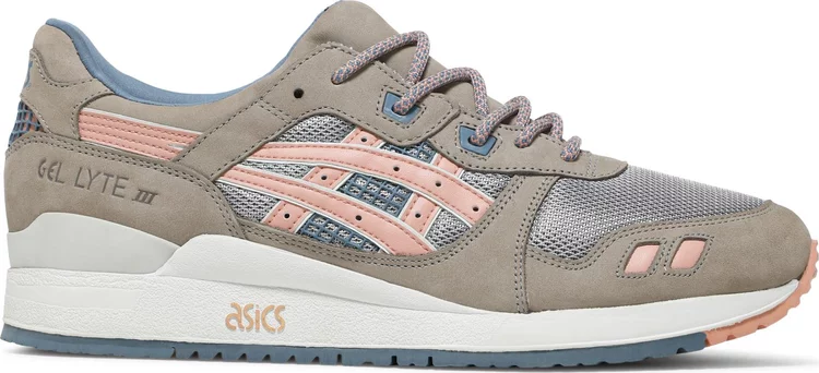 Ronnie fieg x gel lyte 3 'flamingo' Asics sneakers, gray