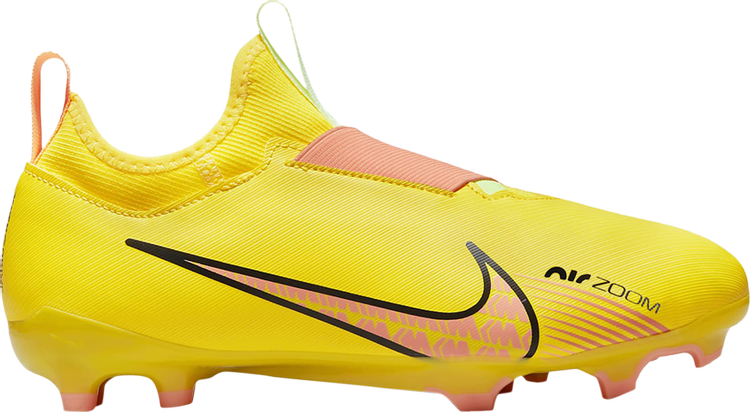 Nike Zoom Mercurial Vapor 15 Academy MG GS 'Lucent Pack' Boots, Yellow