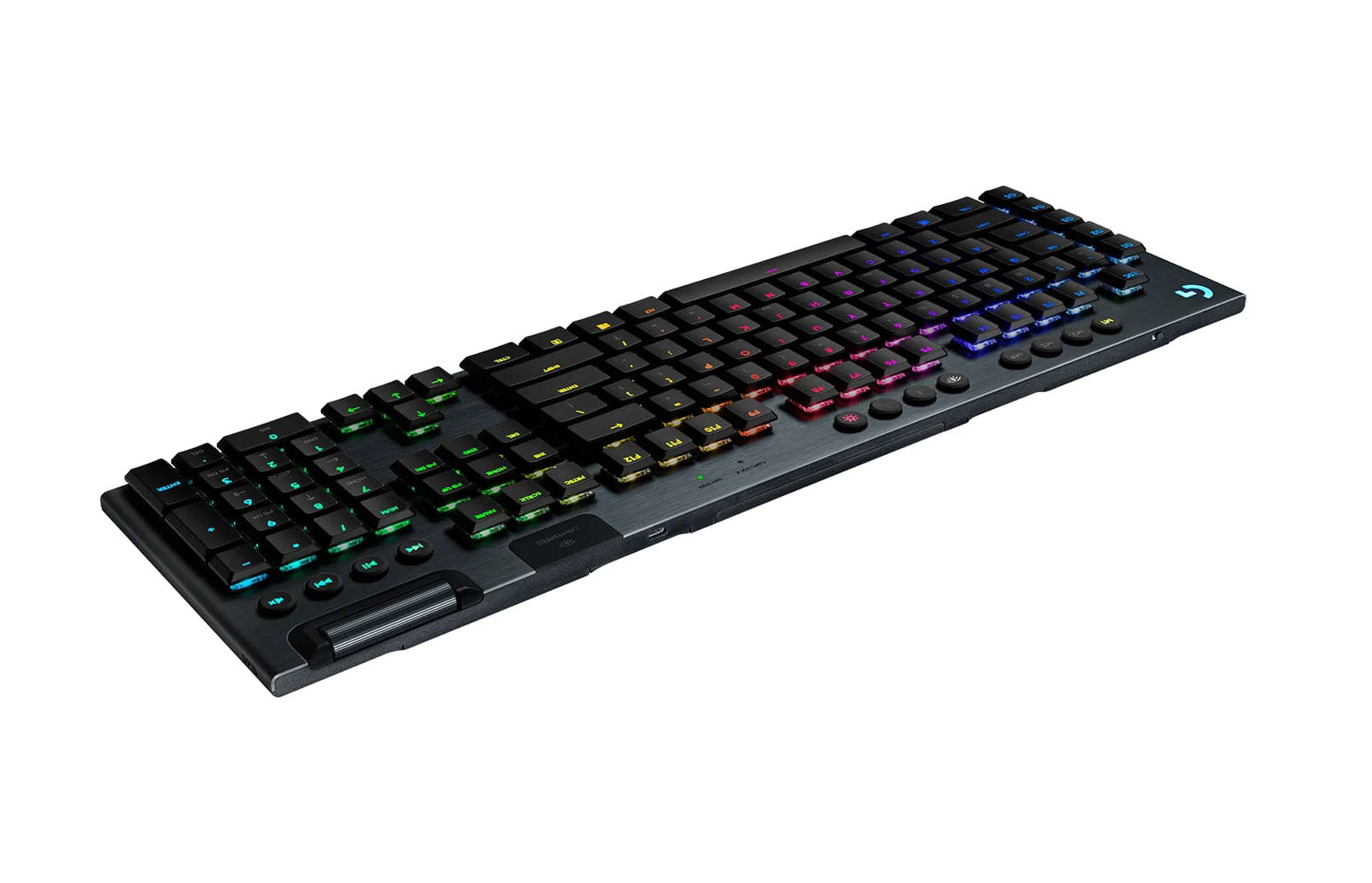 Mechanical gaming keyboard Logitech G915 LIGHTSPEED RGB, GL Linear, black English layout