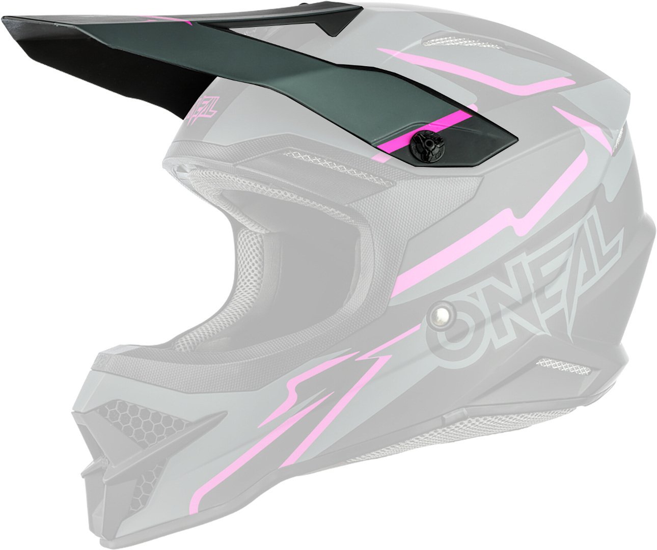 Oneal 3Series Voltage helmet visor, pink