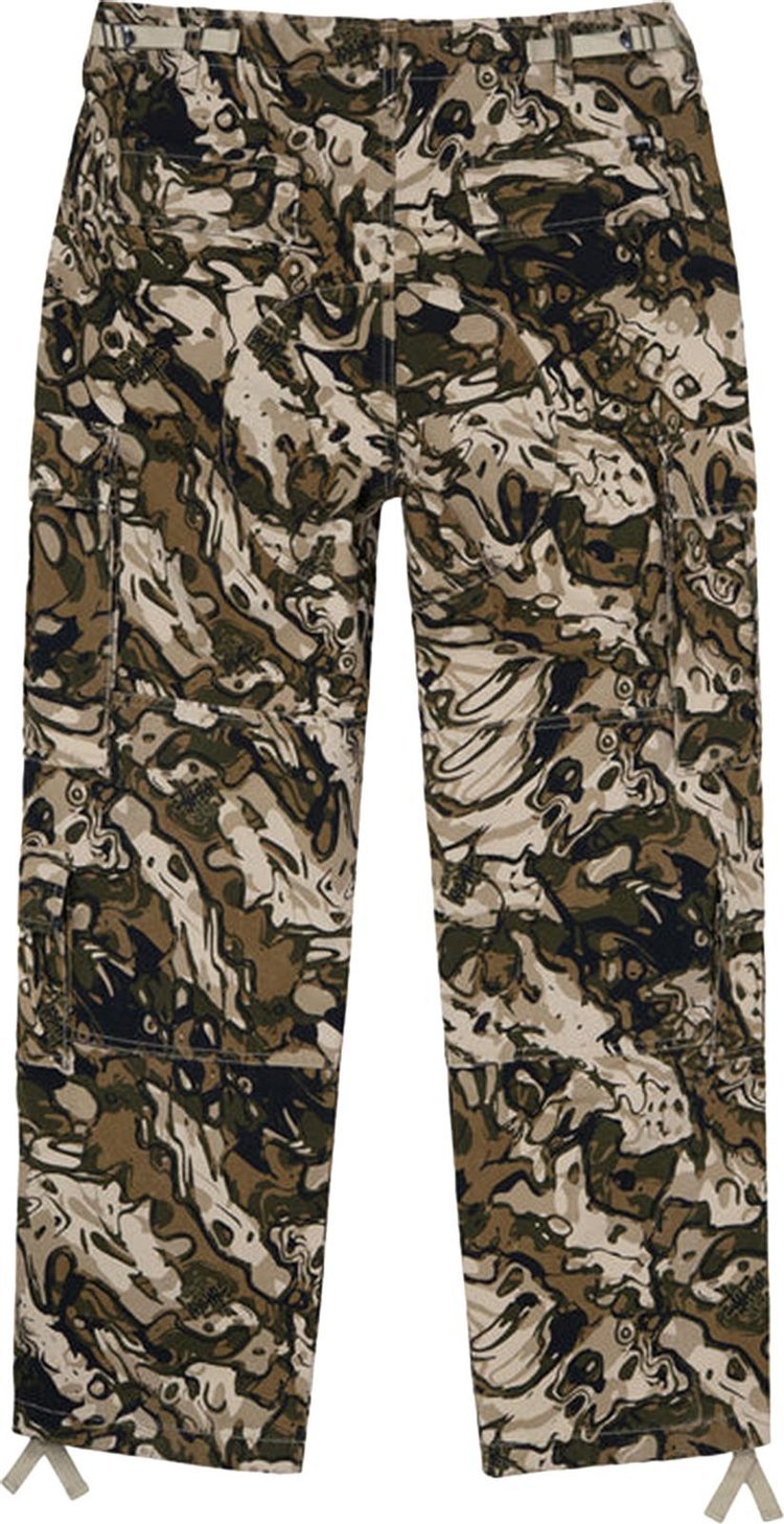 بنطال Stussy Ripstop Surplus Cargo 'Veil Camo'، متعدد الألوان