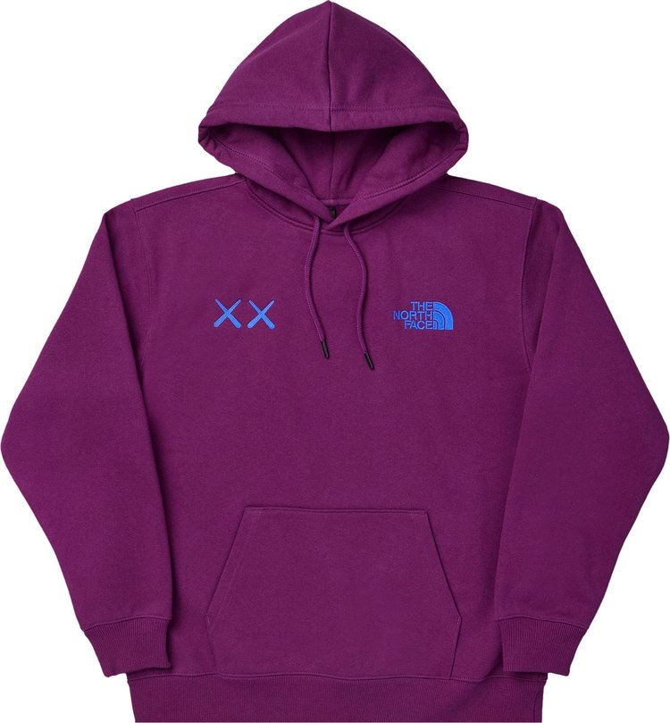 هودي من مجموعة The North Face x KAWS "Pamplona Purple"، باللون الأرجواني