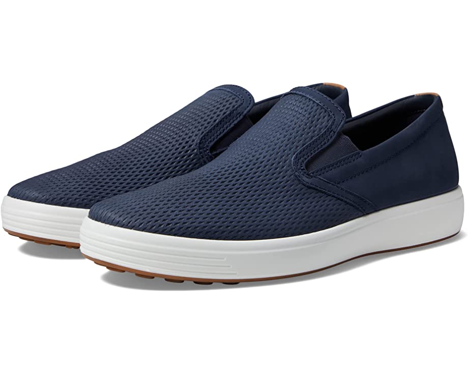 Sneakers Soft 7 Slip-On 2.0 Perforated ECCO, marine