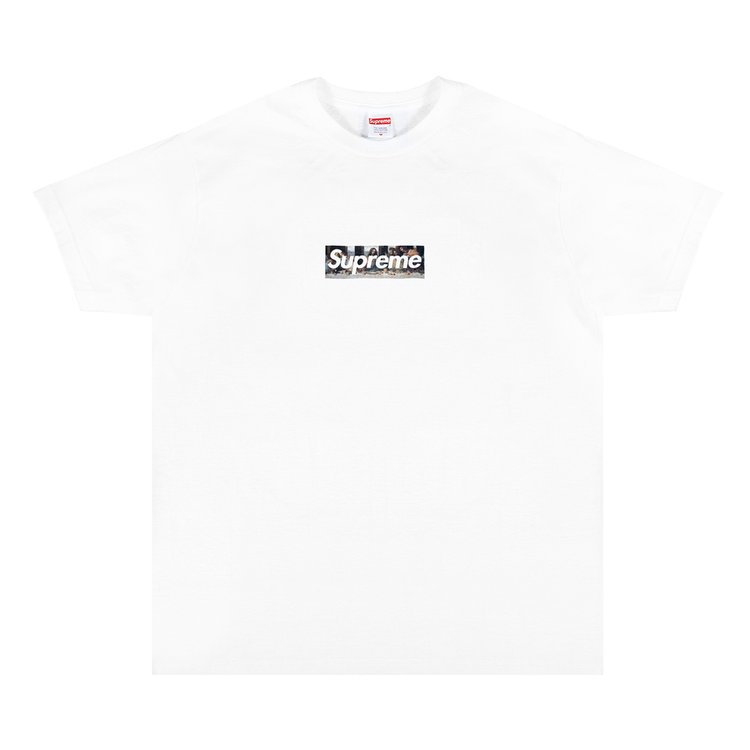 تي شيرت Supreme Milan Box Logo "أبيض"، أبيض