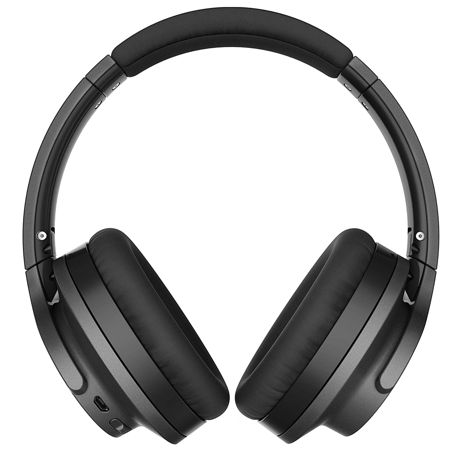 سماعات رأس Audio-Technica ATH-ANC700BT اللاسلكية المزودة بخاصية إلغاء الضوضاء، باللون الأسود