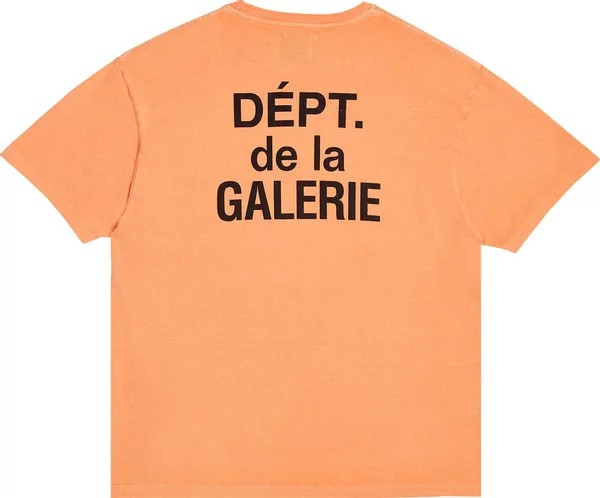 French T-shirt “Flo Orange” Gallery Dept., orange