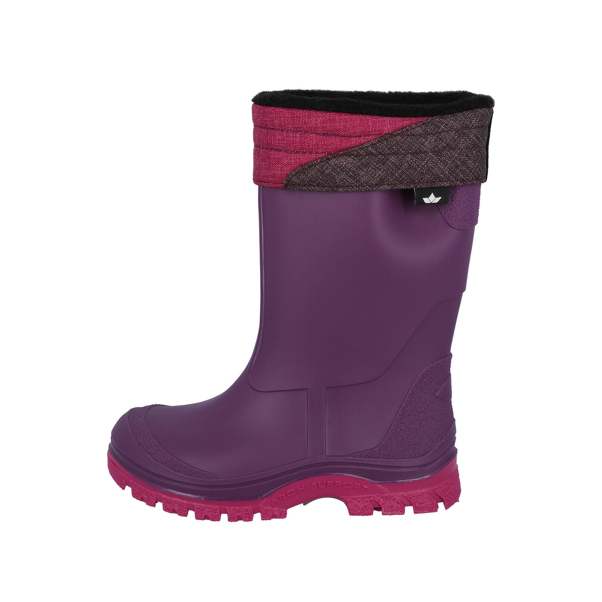 Rubber boots purple girls rubber boots Robbie LICO, purple