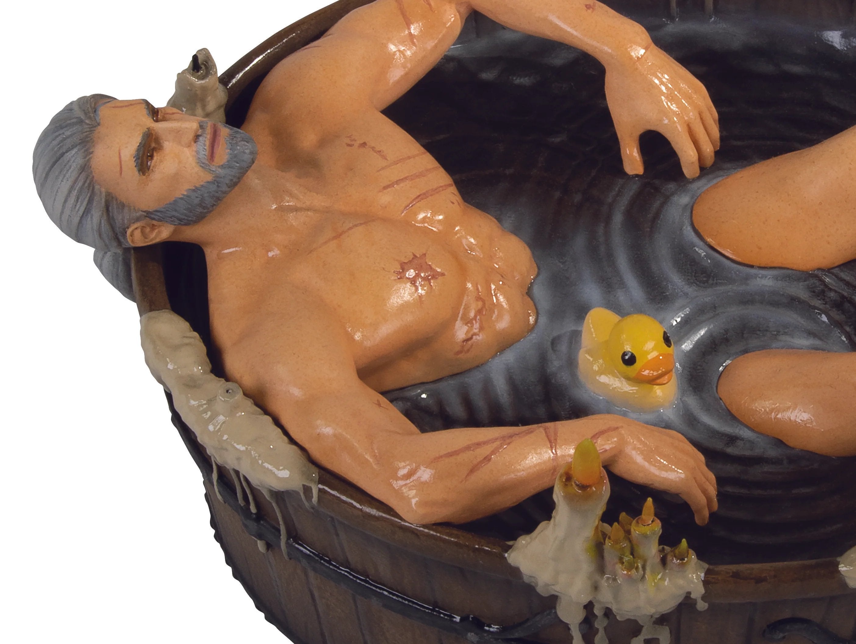 Figure Dark Horse Comics, The Witcher 3 - Wild Hunt: Geralt In The Bath, 14 cm