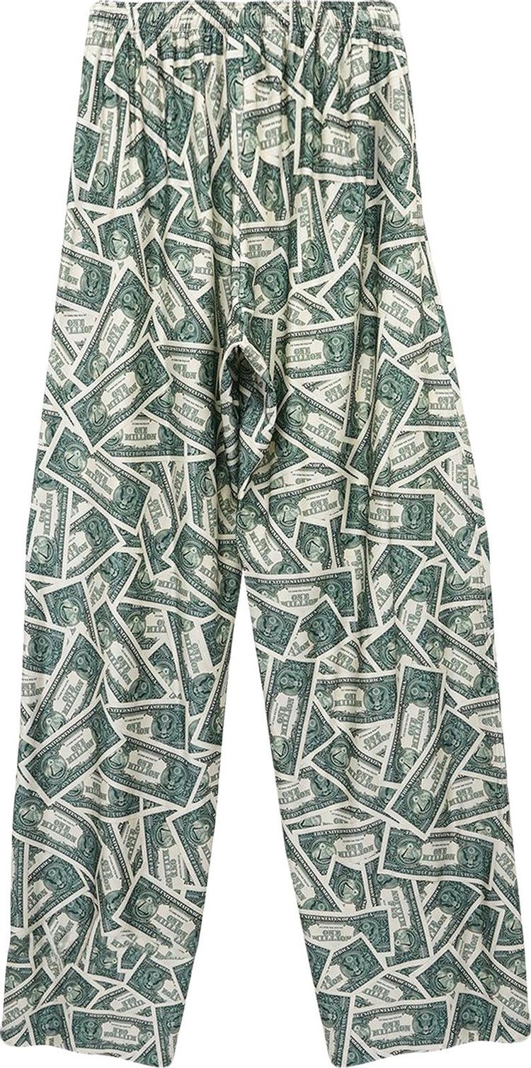 Vetements Fluid Jersey Pants 'Million Dollar', multicolor