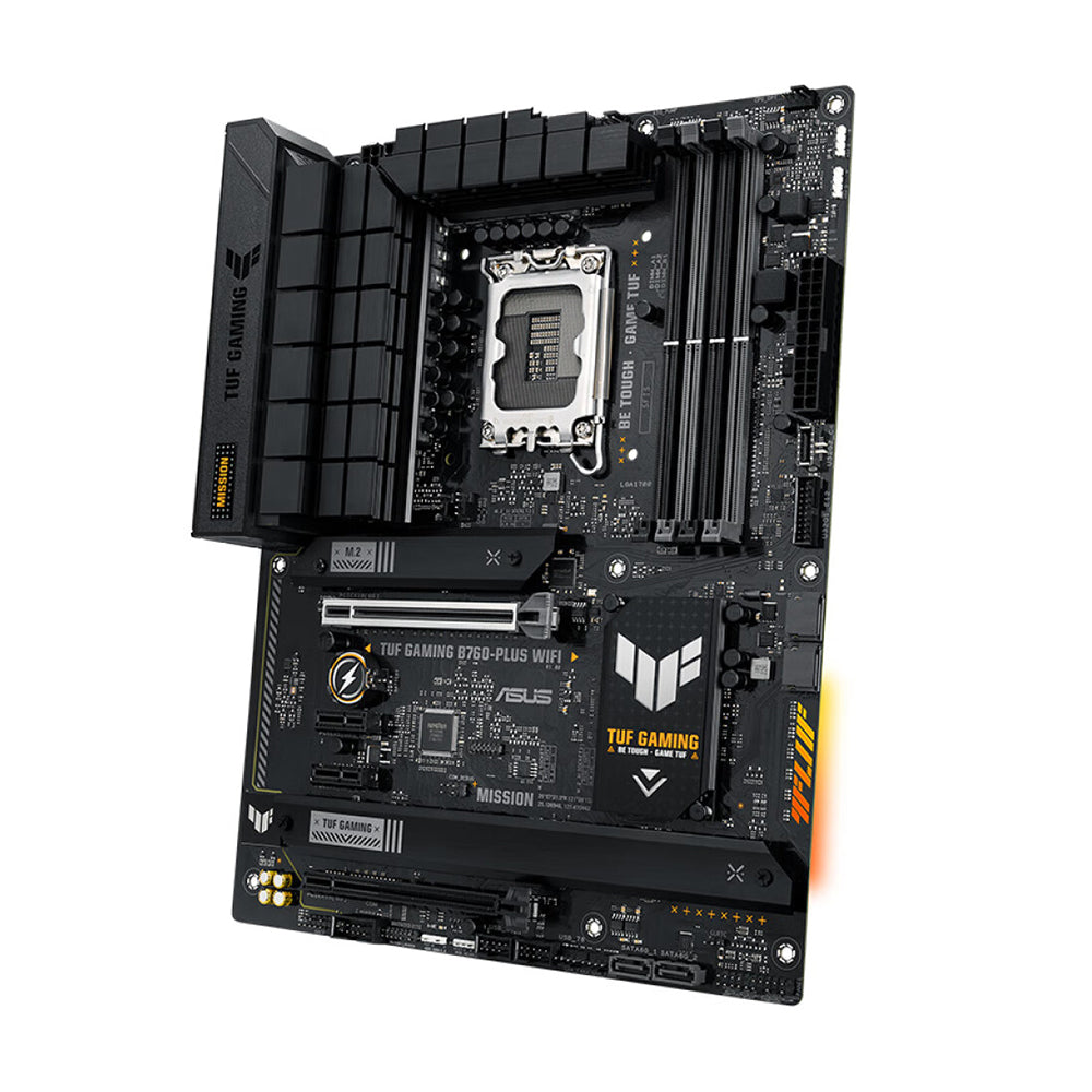 لوحة أم Asus TUF GAMING B760-PLUS، LGA1700، واي فاي، DDR5