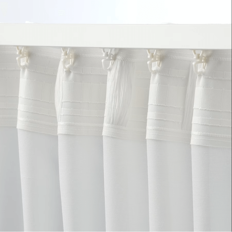 Curtains Ikea Hilja 2 pcs, white