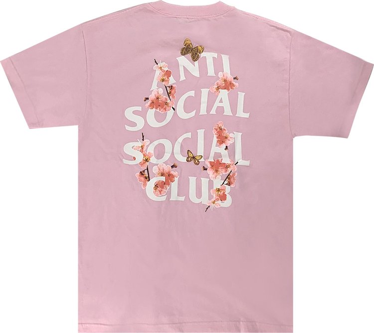 Anti Social Social Club Kkoch Short-Sleeve T-Shirt 'Pink', Pink