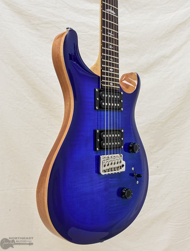 PRS SE Custom 24 - Faded Blue Flash (S/N: 25487)