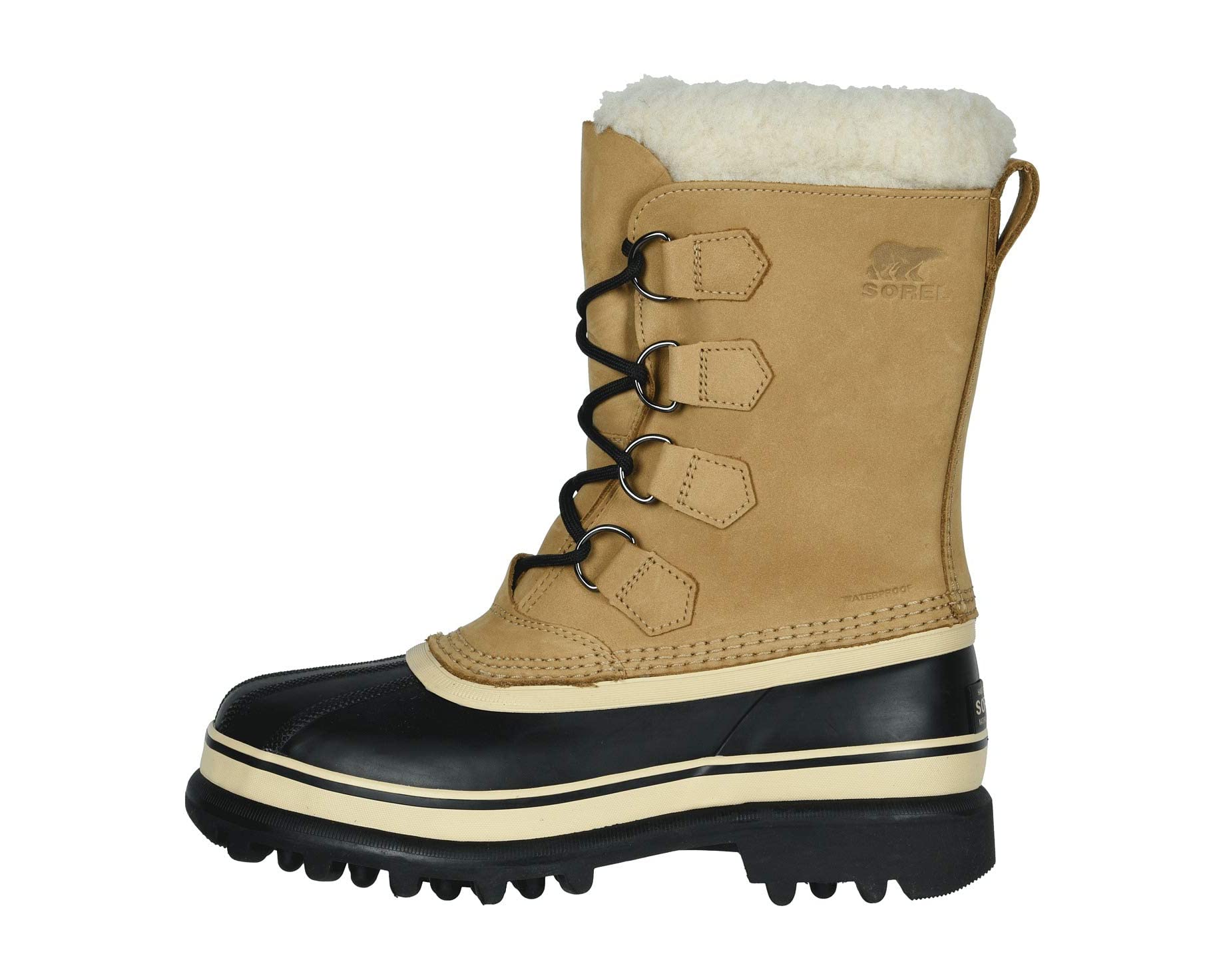 Caribou SOREL boots, buff