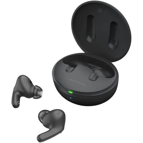 LG TONE Free FP9 Connectable and Wireless Headphones, Black