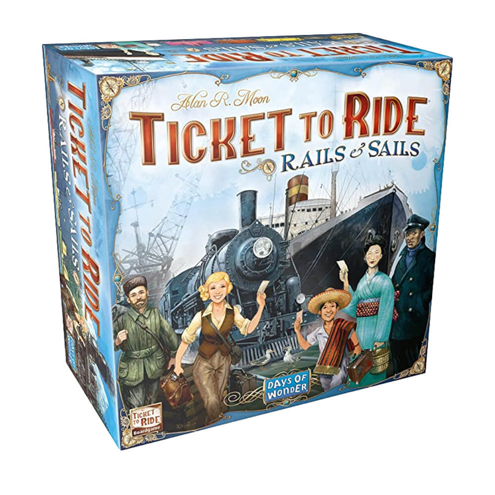 لعبة الطاولة Days of Wonder: Ticket to Ride Rails &amp; Sails