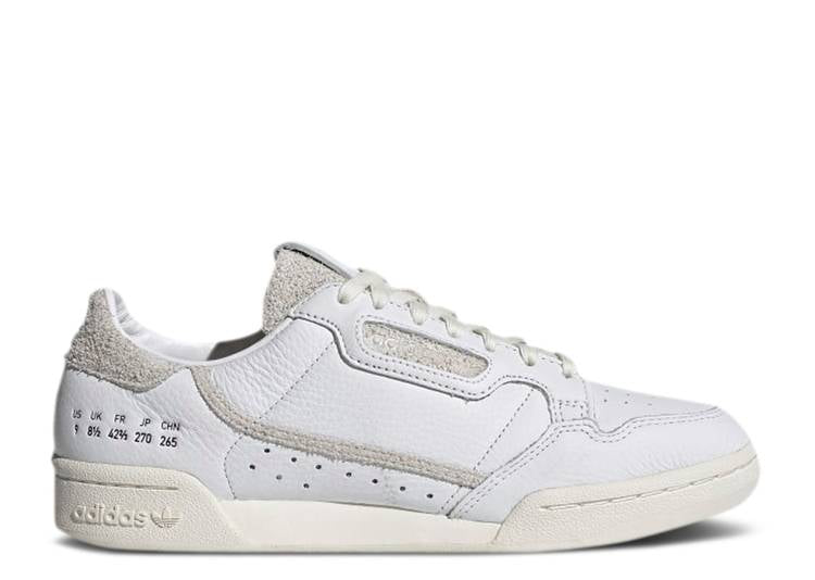 Adidas CONTINENTAL 80 'CRYSTAL OFF WHITE' sneakers, white