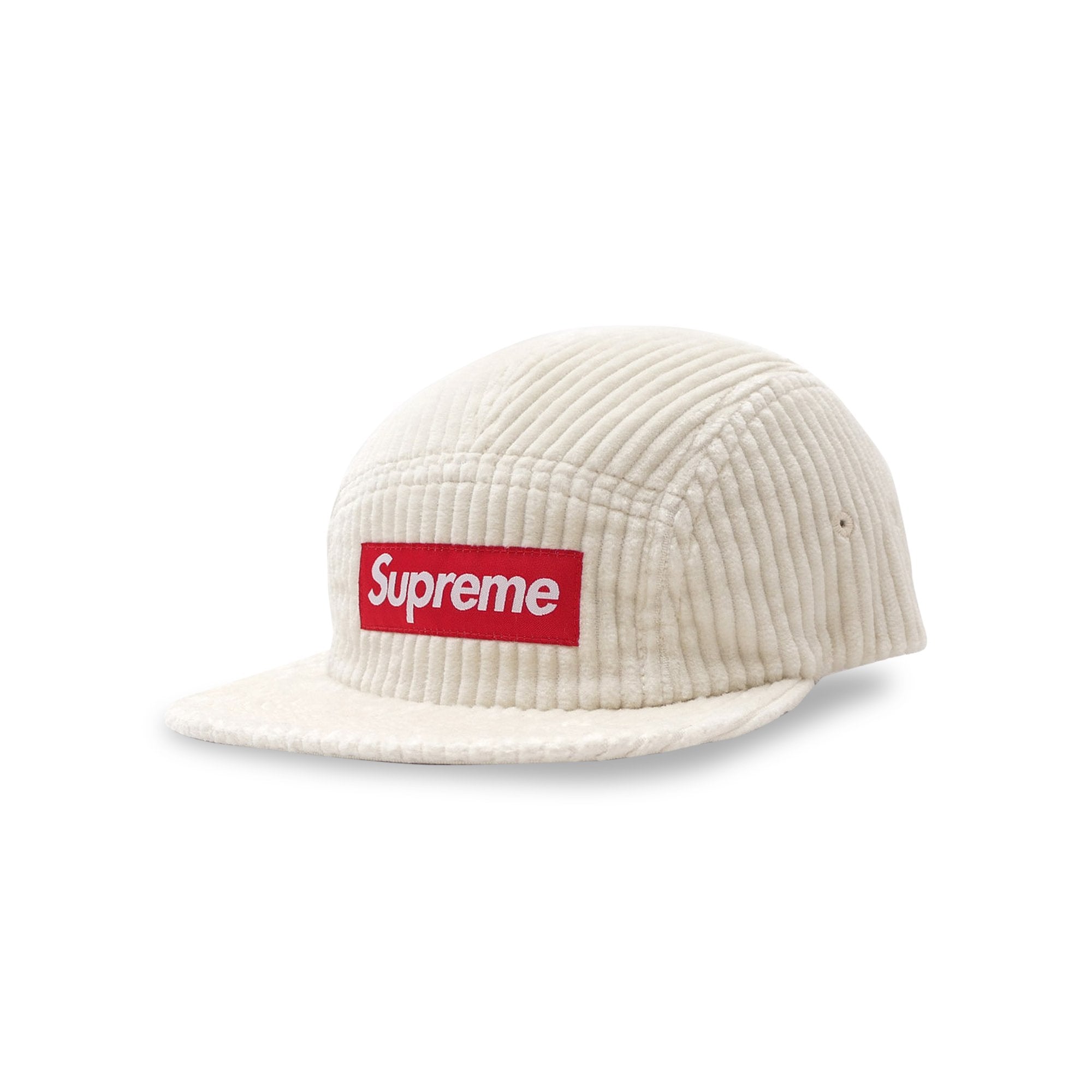 Supreme Corduroy Cap with Wide Collar, Natural