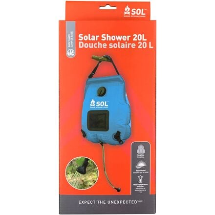 Solar shower - 20l S Survive Outdoors Longer, One Color