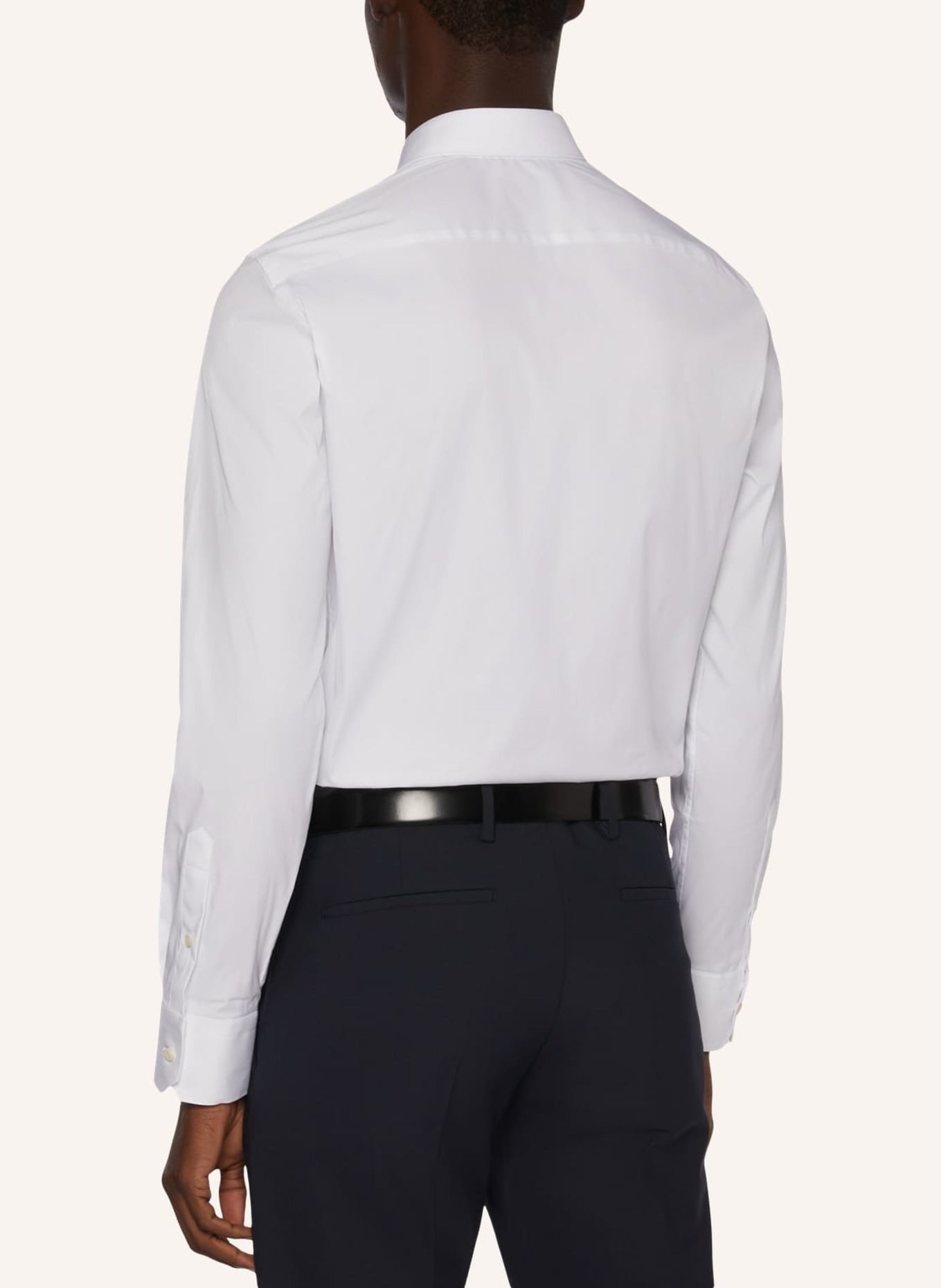 BOGGI MILANO Slim Fit shirt, white