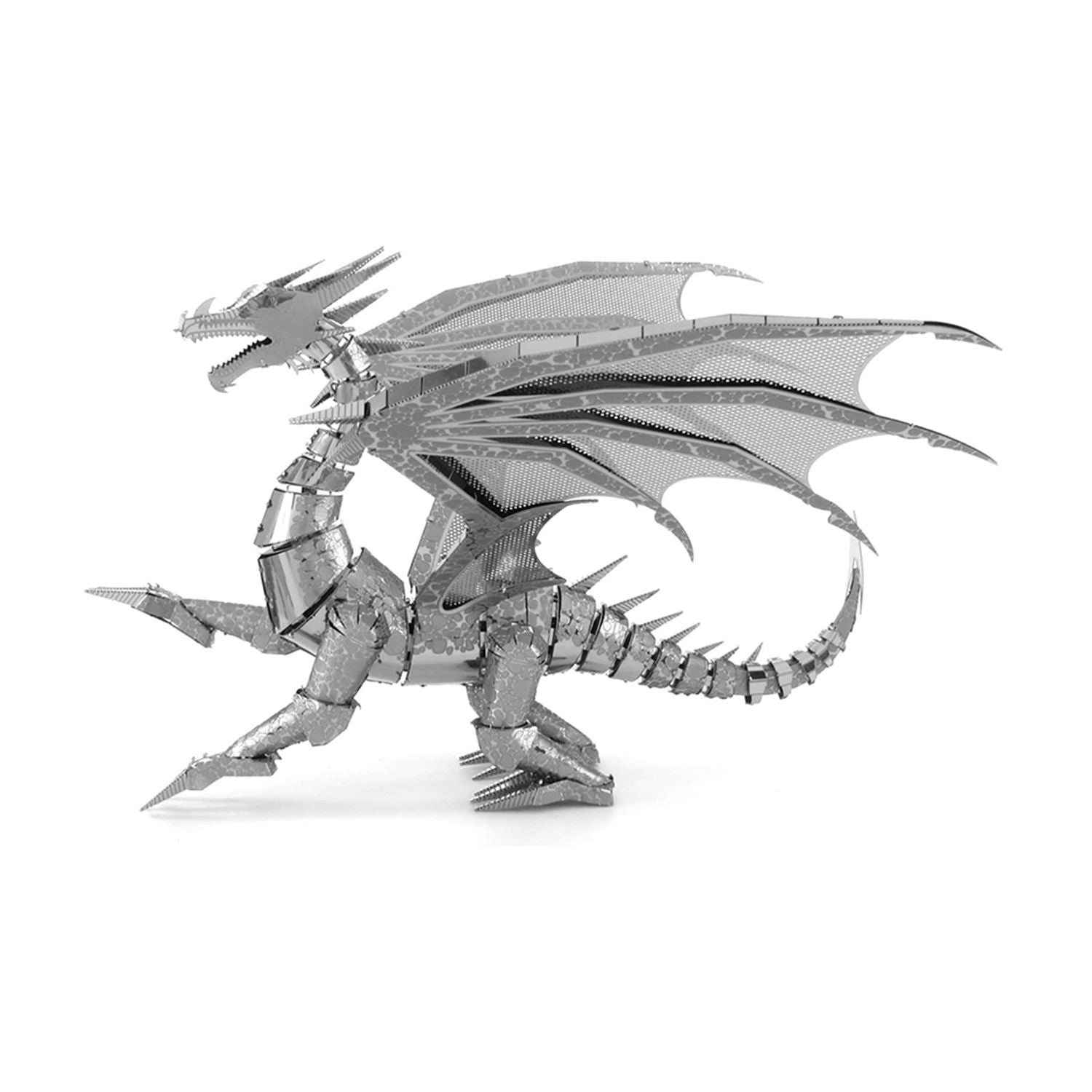 Fascinations Metal Earth ICONX 3D Metal Model Kit - Fascinations Silver Dragon