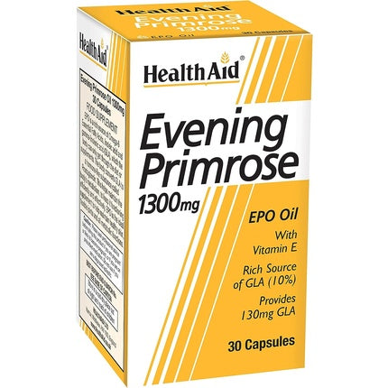 Evening primrose oil 1300 mg 30 capsules, Healthaid