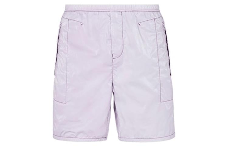 Stone Island Men's casual shorts, magenta