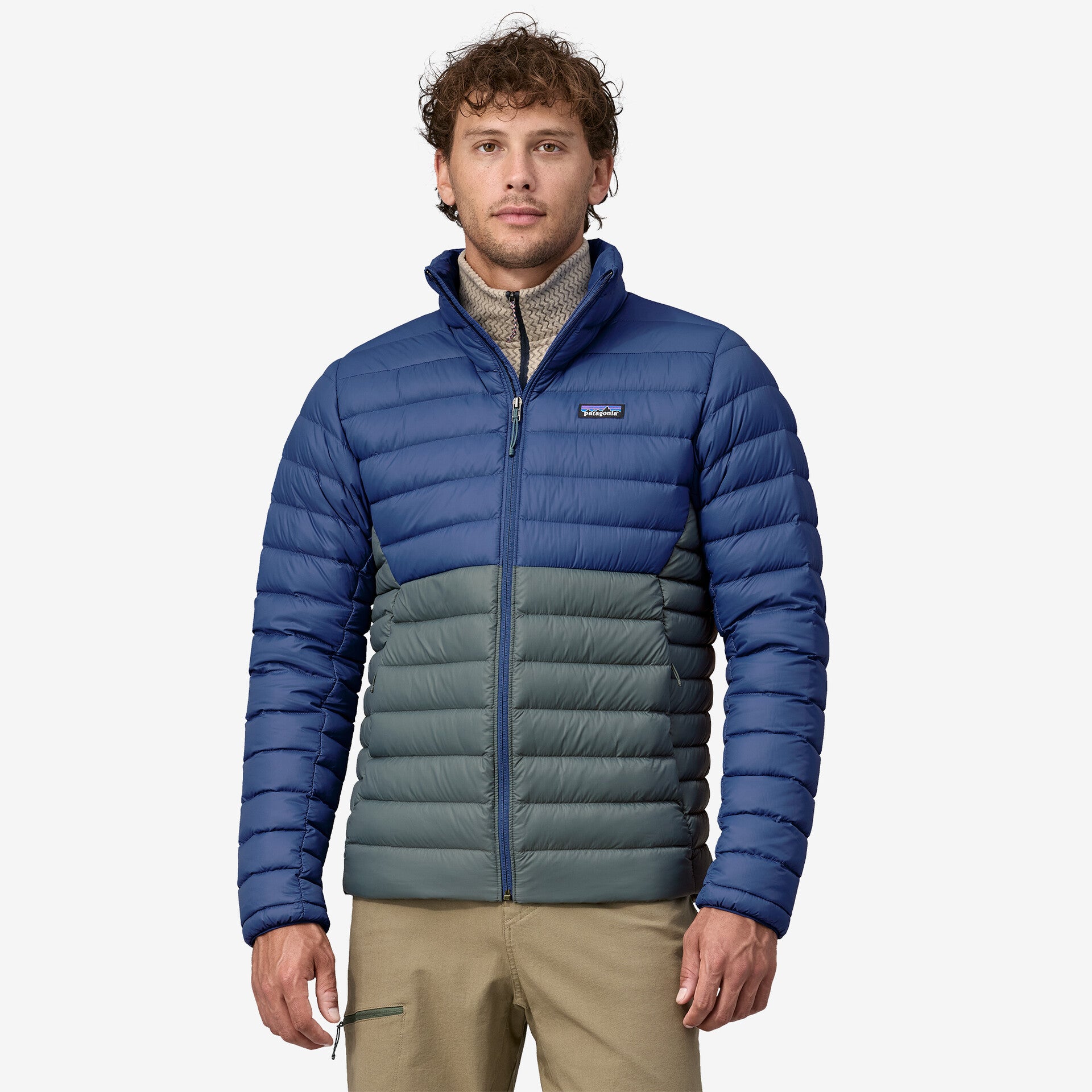 Patagonia Men's Down Sweater, Blue