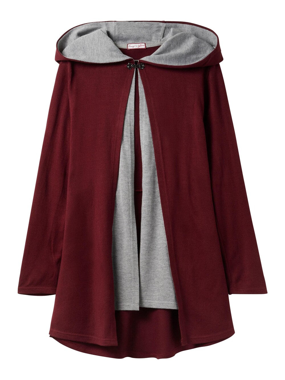 Joe Browns Knitted Cardigan, Red Wine