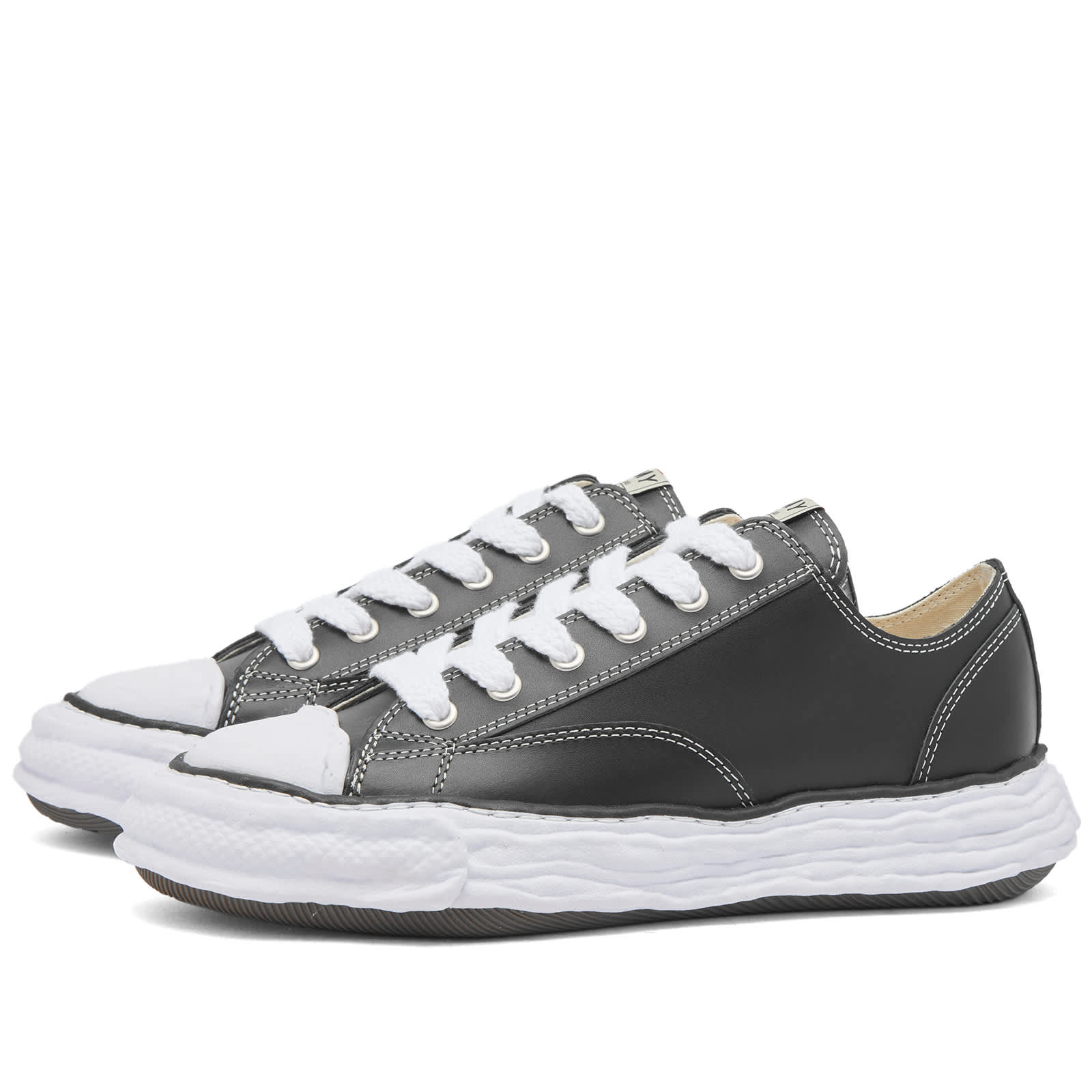 Sneakers Maison Mihara Yasuhiro Peterson 23 Low Leather, black