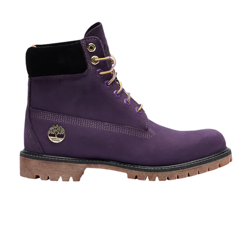 حذاء NBA x 6 Inch Premium للصغار من Timberland، أرجواني