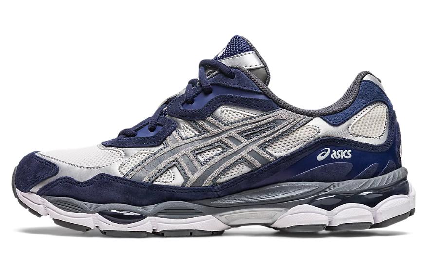 حذاء رياضي Asics Gel-NYC Urbancore Yankees باللون الرمادي/الأزرق الداكن