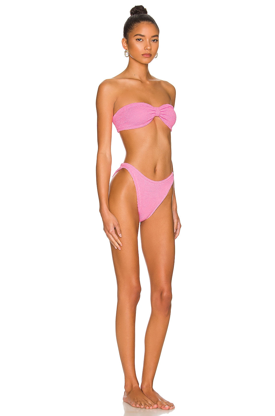 Hunza G Jean Bikini Set, Bubblegum