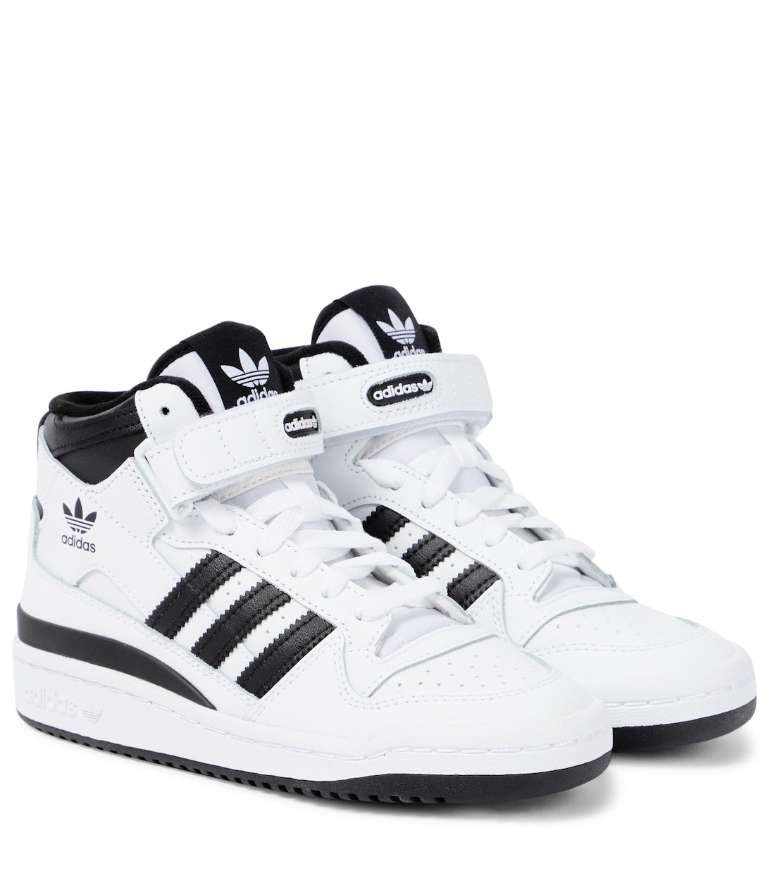 Adidas Originals Forum Mid Leather Sneakers, White