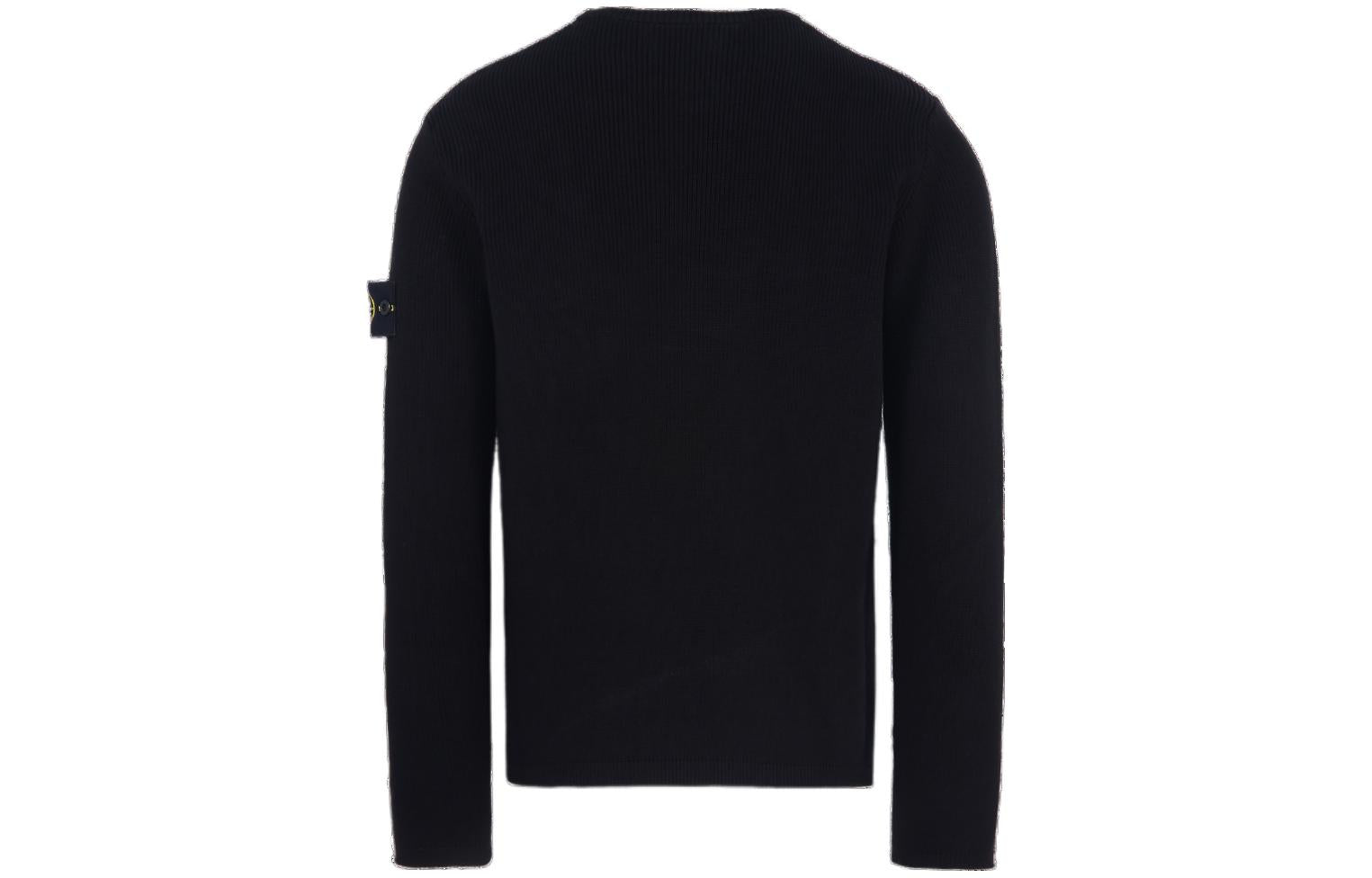 Stone Island Men's Straight Sweater, Black