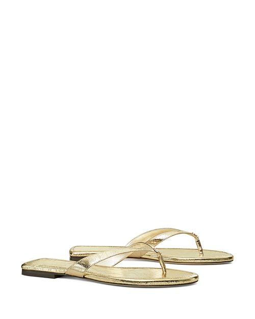 Tory Burch Women's Leather Capri Slides, Yellow