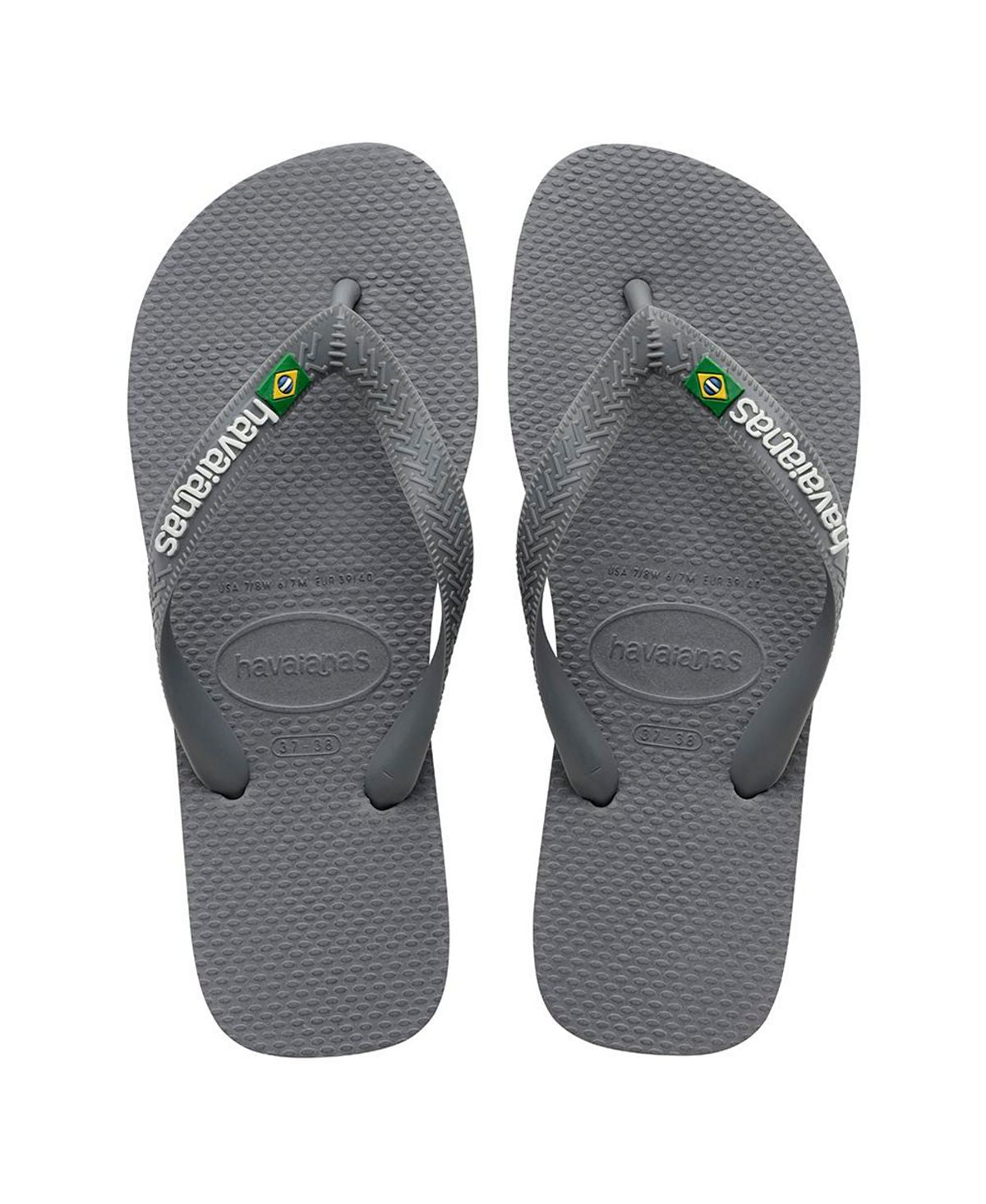 Men's slides with Brazil logo Havaianas