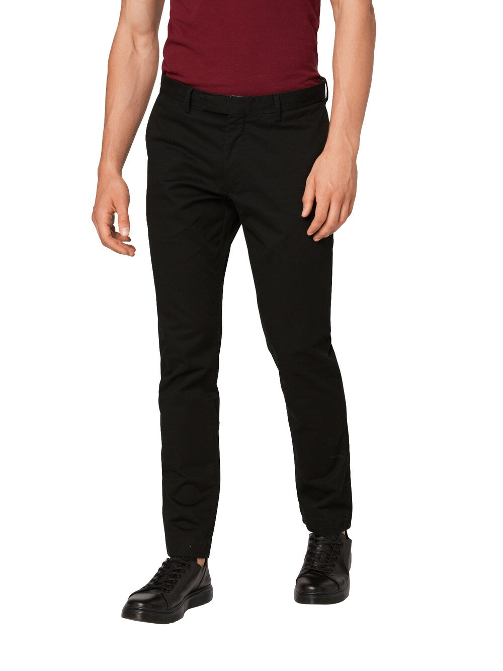 بنطلون بولو رالف لورين SLFHDNP-FLAT-PANT Slim Fit Chinos، أسود