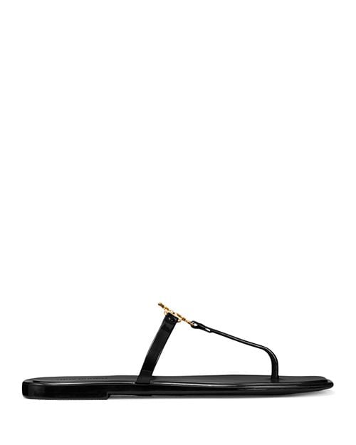 Roxanne Jelly Tory Burch Women's Thong Sandals, Black