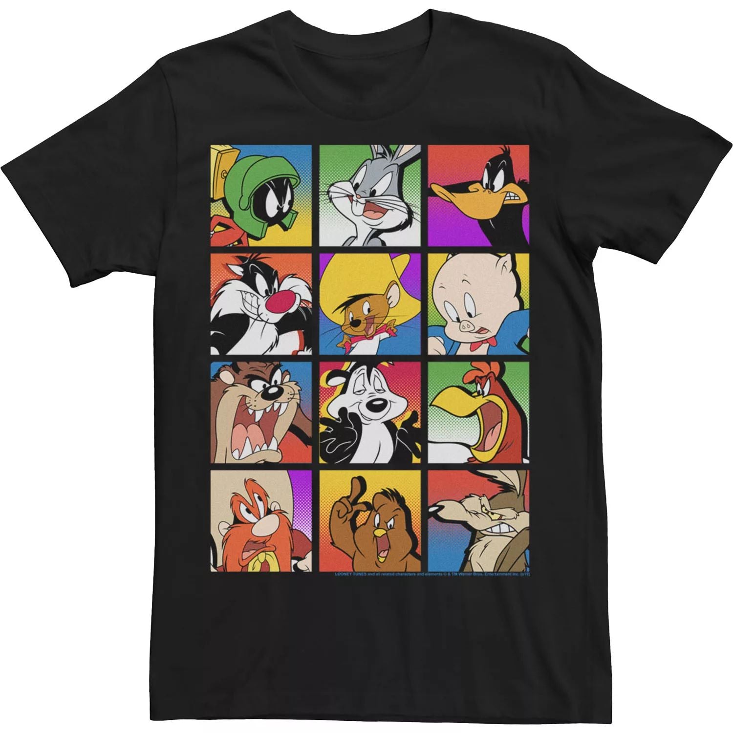 Men's Looney Tunes Casted Looney Group Shot Licensed Character T-Shirt