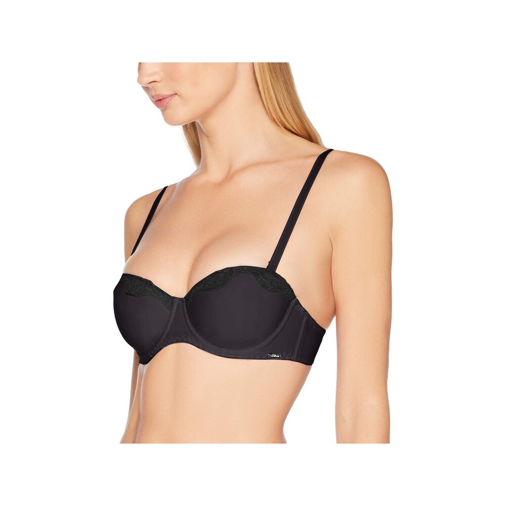 Balconette bra Sliver bra, black