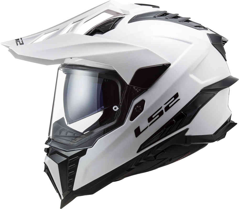 MX701 Explorer LS2 Hard Motocross Helmet, White