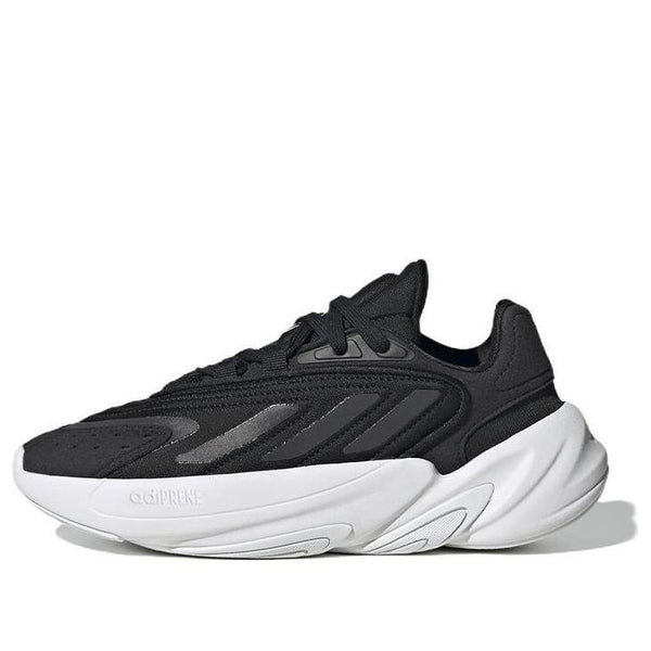 حذاء رياضي (GS) adidas originals Ozelia 'Black White'، أسود