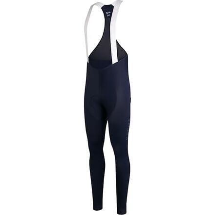 Men's Rapha Pro Team training tights + overlay, navy blue/white