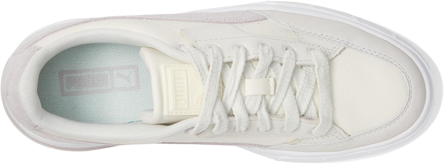 حذاء رياضي Mayze Stack Luxe PUMA باللونين Marshmallow/Marble