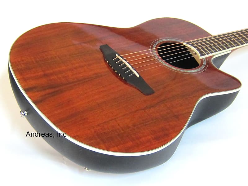 Ovation Koa Celebrity Standard Plus Acoustic-Electric Guitar